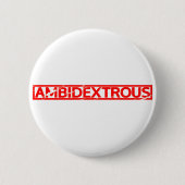 Ambidexterierte Briefmarke Button (Vorderseite)