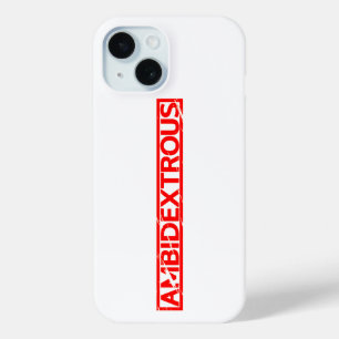 Ambidexterierte Briefmarke Case-Mate iPhone Hülle