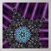 Ambient Snowfall - Ken Gage Art Poster (Vorne)