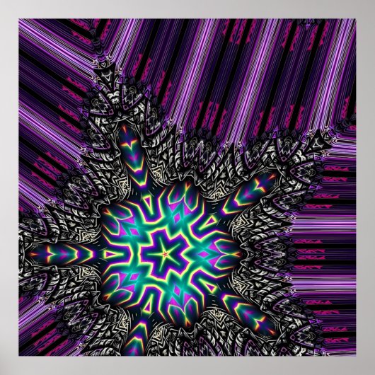 Ambient Snowfall - Ken Gage Art Poster (Vorne)