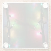 Ambiente Tinkellichter Glasuntersetzer (Rückseite)