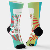 Ambigous Disk Golf T - Shirt Socken (Gewinkelt)