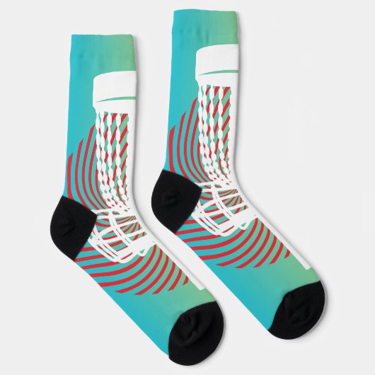 Ambigous Disk Golf T - Shirt Socken (Rechts)