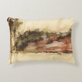 Ambiguelle, Abstrakte Landschaftskunst Tropfen Mal Zierkissen