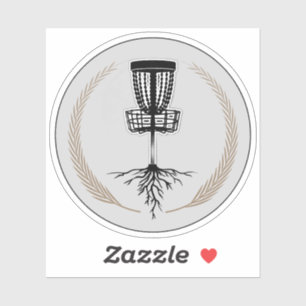 Ambigues Disk Golf Sticker