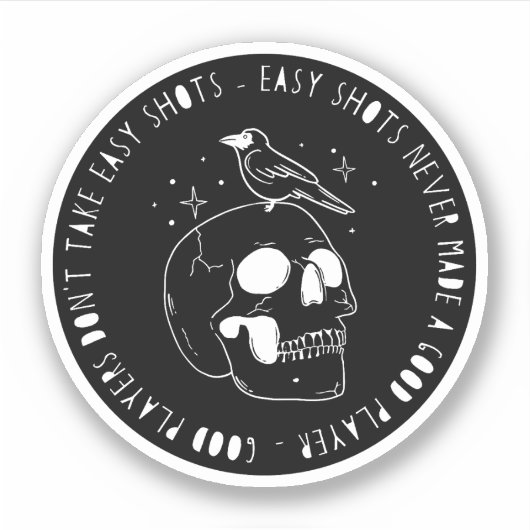 Ambigues Disk Golf Sticker (Vorderseite)