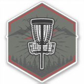 Ambigues Disk Golf Sticker (Vorderseite)