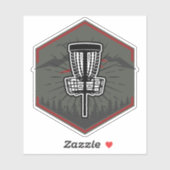 Ambigues Disk Golf Sticker (Blatt)