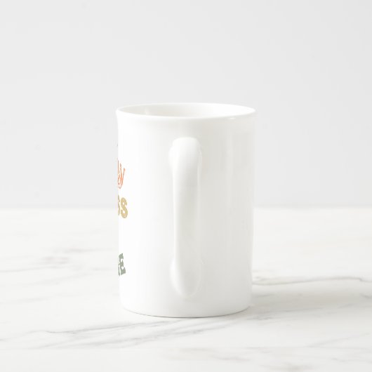 Ambition Bone China Tasse (Rückseite)