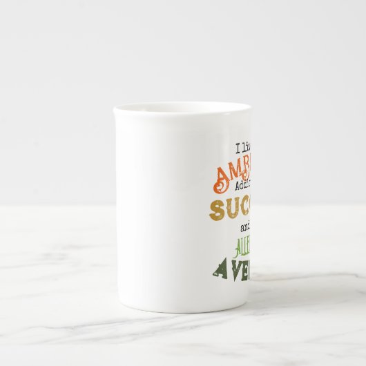 Ambition Bone China Tasse (Vorderseite)