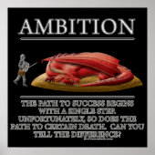 Ambition Fantasy (de)Motivator Poster (Vorne)