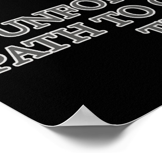 Ambition Fantasy (de)Motivator Poster (Ecke)