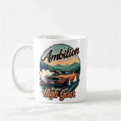 Ambition - Klassischer Jahrgangswagen Kaffeetasse (Links)