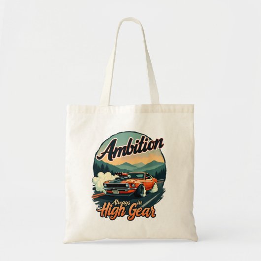 Ambition - Klassischer Jahrgangswagen Tragetasche (Vorne)