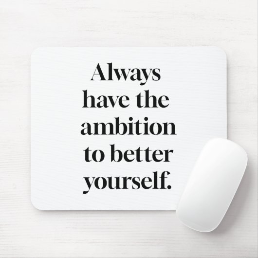 Ambition Mouse Pad Mousepad (Mit Mouse)