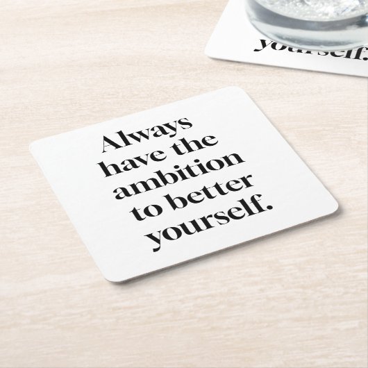 Ambition Paper Untersetzer (angewinkelt)