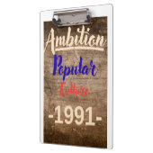 Ambition: Popular Culture Klemmbrett (Links)