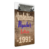 Ambition: Popular Culture Mini Klemmbrett (Schrägansicht)