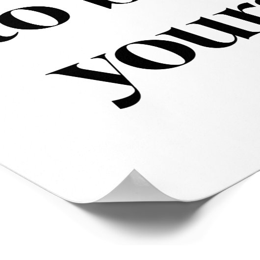 Ambition Poster (Ecke)