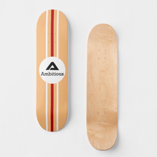 Ambitioniertes Original-Skateboard Skateboard (Vorderseite)