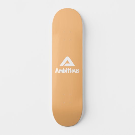 ambitioniertes Skateboard (Vorderseite)