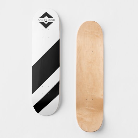 ambitioniertes Skateboard (Vorderseite)