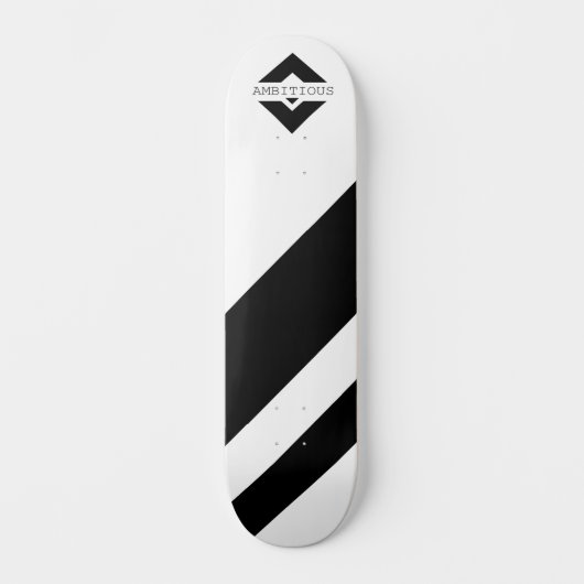ambitioniertes Skateboard (Vorderseite)