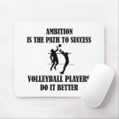 Ambitioniertes Volleyballdesign Mousepad (Mit Mouse)