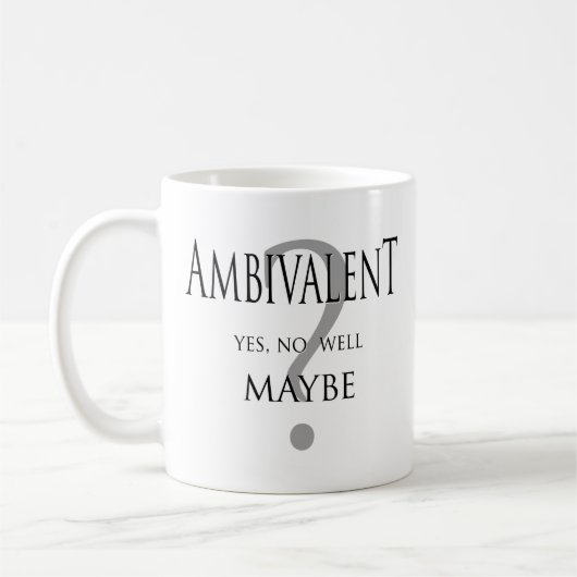 ambivalent kaffeetasse (Links)