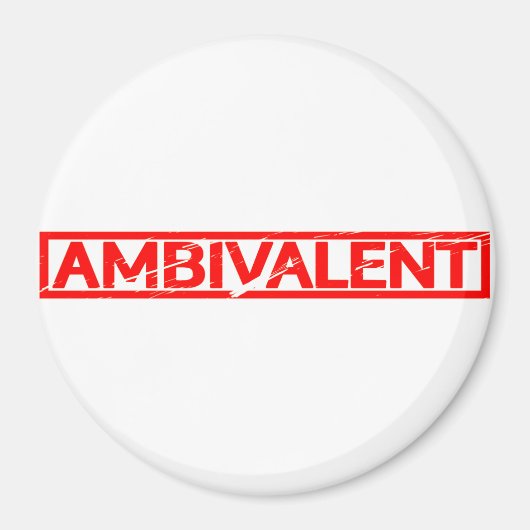 Ambivalente Briefmarke Magnet (Vorne)