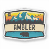 Ambler, Alaska Aufkleber (Vorderseite)