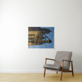 Ambler Theater bei Twilight Ambler PA Wandteppich (Beispiel (Horizontal))