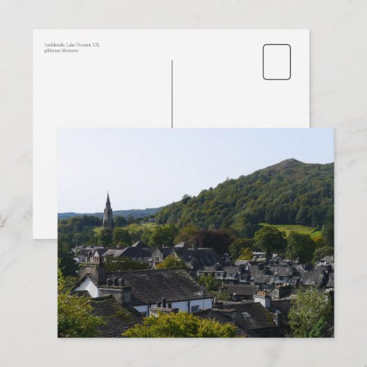Ambleside, Lake District, UK Postkarte (Vorne/Hinten)