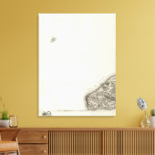 Ambleteuse Leinwanddruck (Insitu (Wohnzimmer))