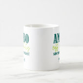 Ambo Ambulance Driver und paramedizinische Pension Kaffeetasse (Mittel)