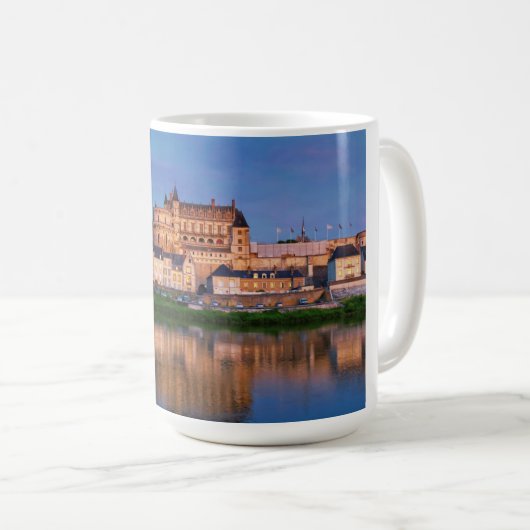 Amboise Castle, Loire Valley, Frankreich Kaffeetasse (VorderseiteRechts)