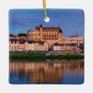 Amboise Castle, Loire Valley, Frankreich Keramikornament