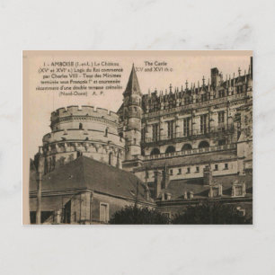 AMBOISE The Royal Castle - Louis XII Replica 1922 Postkarte