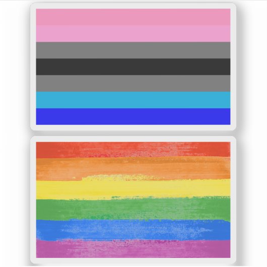 Ambonec Pride Aufkleber (Vorderseite)
