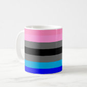 Ambonec Pride Flag Kaffeetasse (Vorderseite Links)