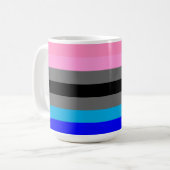 Ambonec Pride Flag Kaffeetasse (Vorderseite Links)