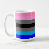 Ambonec Pride Flag Kaffeetasse (Links)