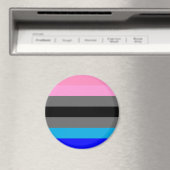Ambonec Pride Flag Magnet (In Situ (Geschirrspüler))