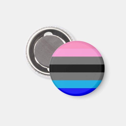 Ambonec Pride Flag Magnet (Vorderseite/Rückseite)