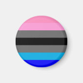 Ambonec Pride Flag Magnet (Vorne)