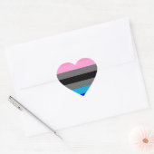 Ambonec Pride Herz-Aufkleber (Umschlag)