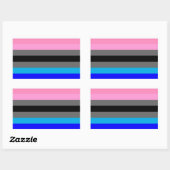 Ambonec Pride Rechteckiger Aufkleber (Blatt)