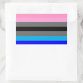 Ambonec Pride Rechteckiger Aufkleber (Tasche)
