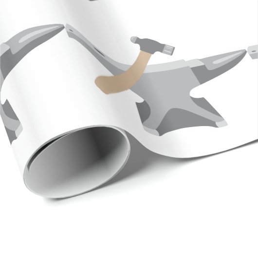 Amboss u. Hammer Geschenkpapier (Rolleneckpunkt)
