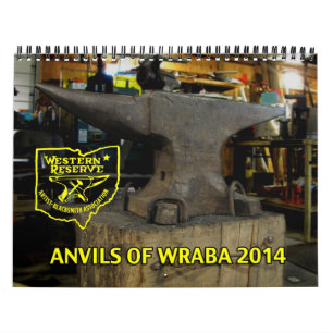 Ambosse von WRABA für 2014 Gewohnheit Kalender